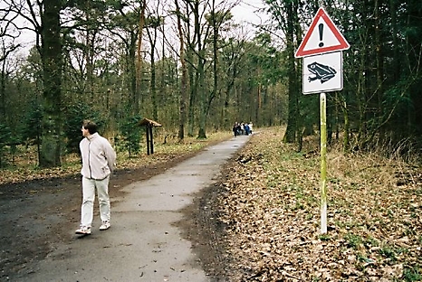 Probenwochenende im Hardter Wald 2004